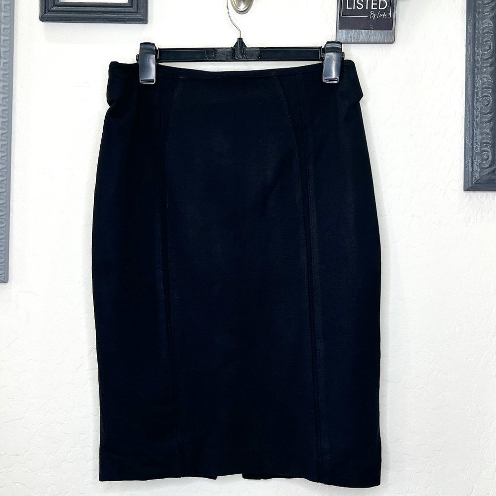 White House Black Market Black Pencil Skirt - Size 6
